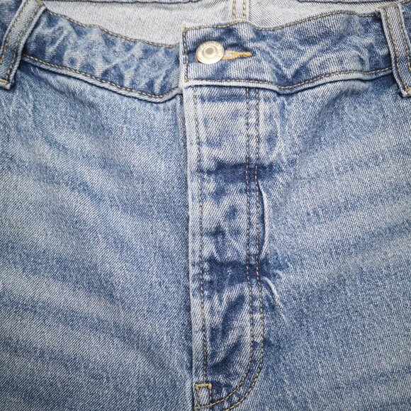 Old Navy Ladies Size 24 High Rise OG Loose Medium Wash Button Closure Jeans - Picture 5 of 14